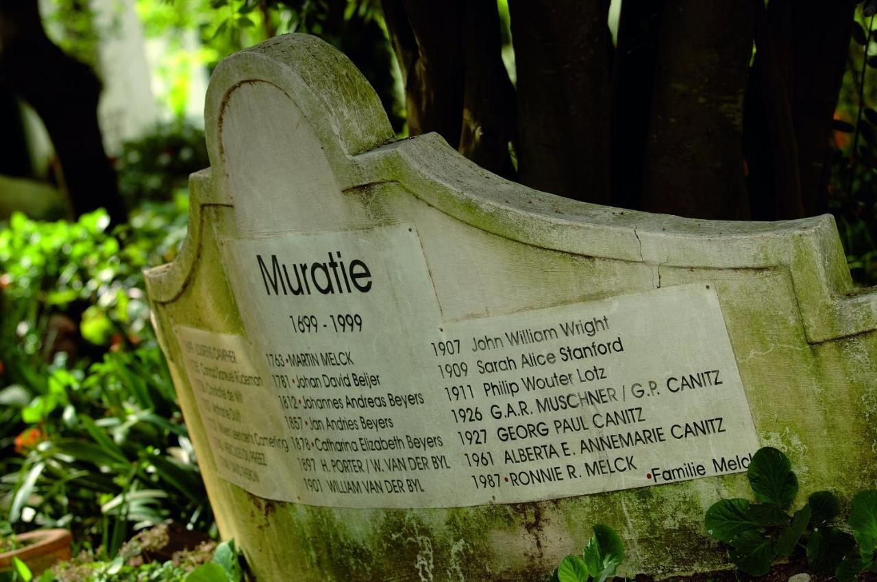 Muratie Wine Estate Stellenbosch Kültér fotó